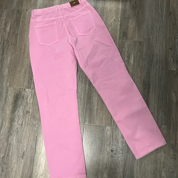 Zara Pink High Rise Jeans - Picture 6 of 6